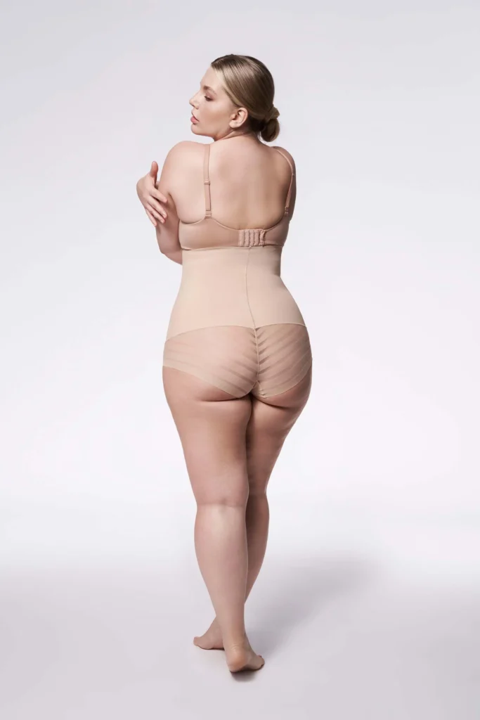 aukšto liemens figūrą formuojančios kelnaitės