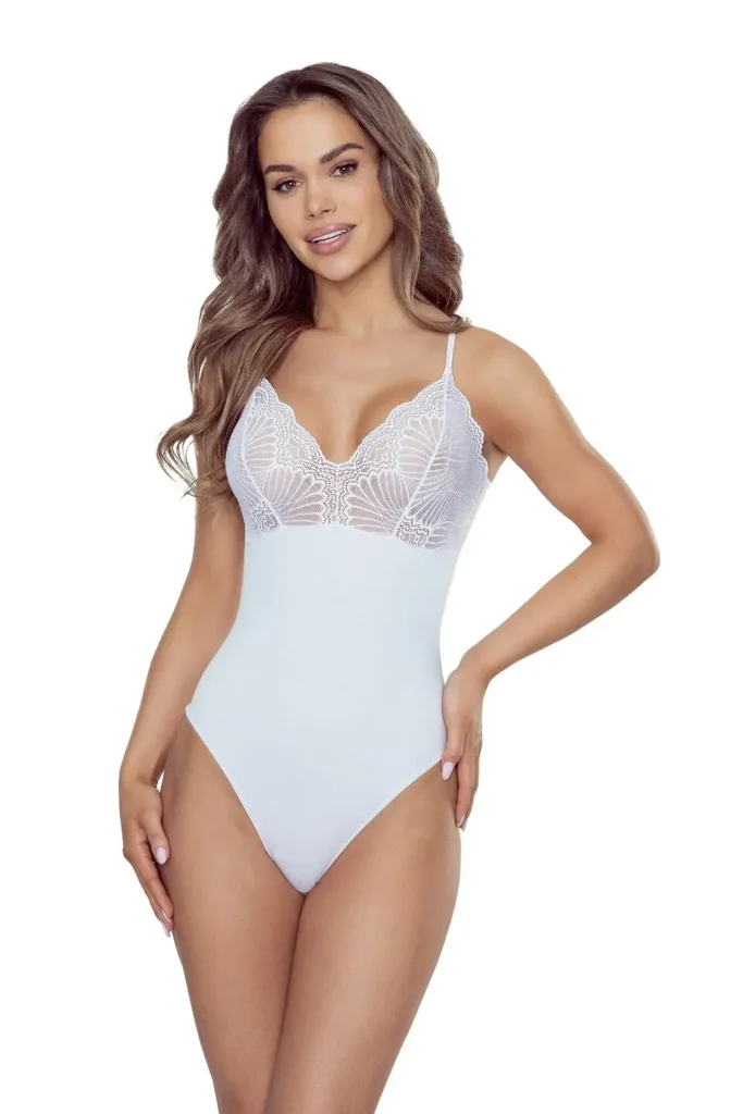 moteriškas bodis su nėriniais "estelia"