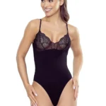 moteriškas bodis su nėriniais "estelia"