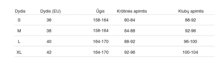 bodis trumpomis rankovėmis "chloe"