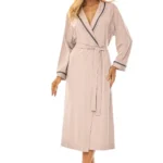 ilgas elegantiškas moteriškas chalatas "avenue"