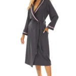 ilgas elegantiškas moteriškas chalatas "avenue"