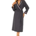 ilgas elegantiškas moteriškas chalatas "avenue"