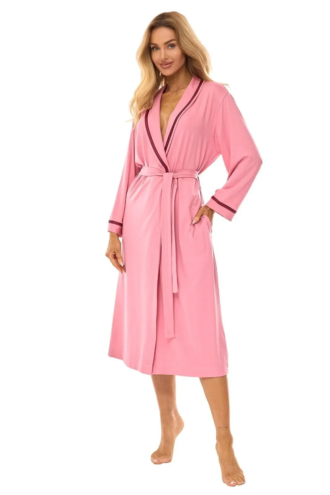 ilgas elegantiškas moteriškas chalatas "avenue"