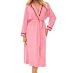 ilgas elegantiškas moteriškas chalatas "avenue"