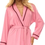 ilgas elegantiškas moteriškas chalatas "avenue"