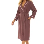 ilgas elegantiškas moteriškas chalatas "avenue"