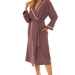 ilgas elegantiškas moteriškas chalatas "avenue"