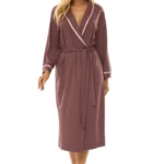 ilgas elegantiškas moteriškas chalatas "avenue"