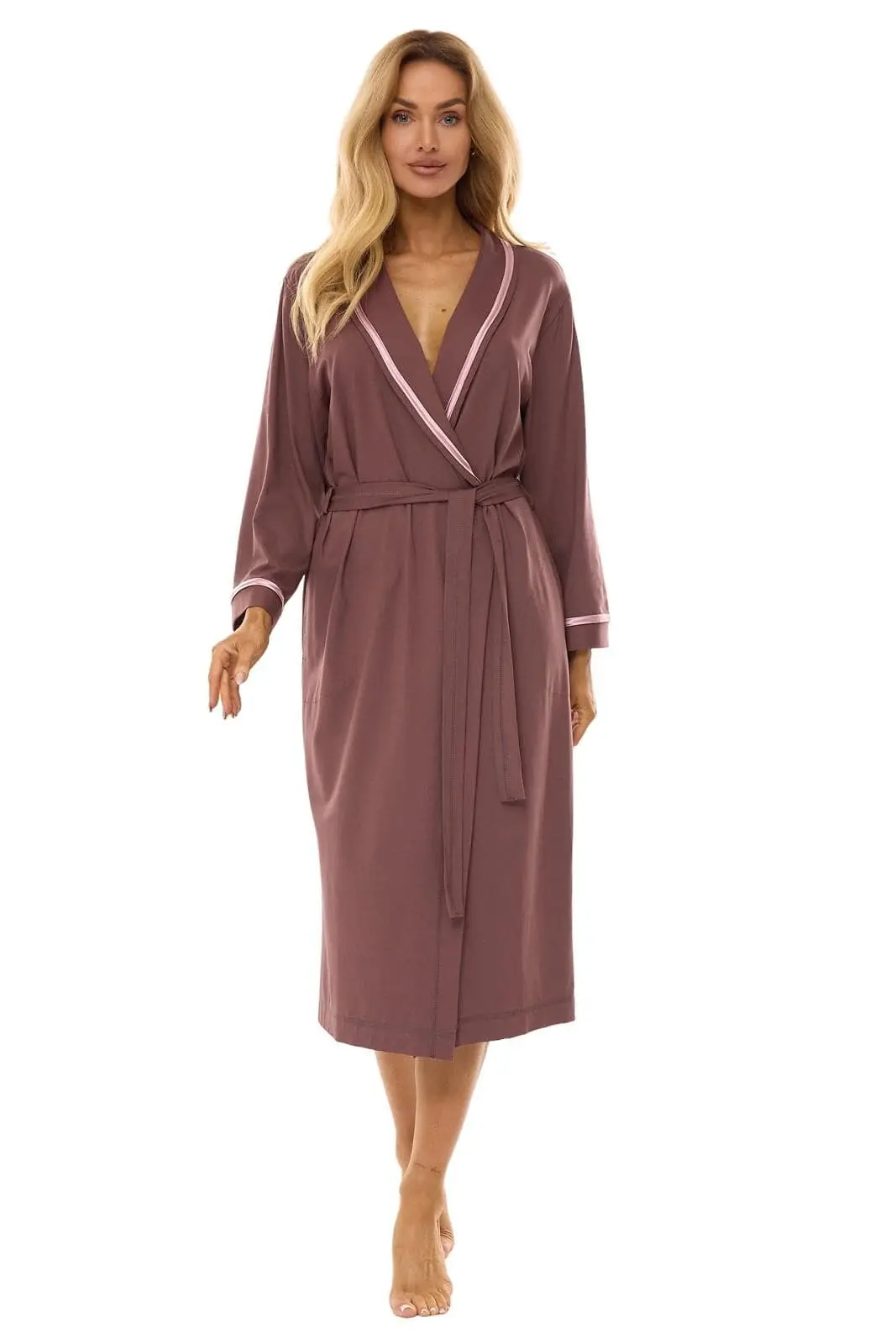 ilgas elegantiškas moteriškas chalatas "avenue"