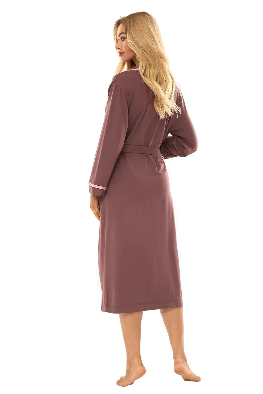 ilgas elegantiškas moteriškas chalatas "avenue"