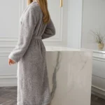 ilgas moteriškas chalatas "aura"