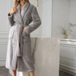 ilgas moteriškas chalatas "aura"