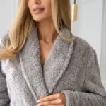 ilgas moteriškas chalatas "aura"