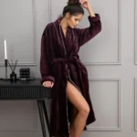 ilgas moteriškas chalatas "cameron"