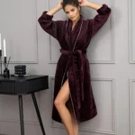 ilgas moteriškas chalatas "cameron"