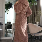 ilgas moteriškas chalatas "geo"