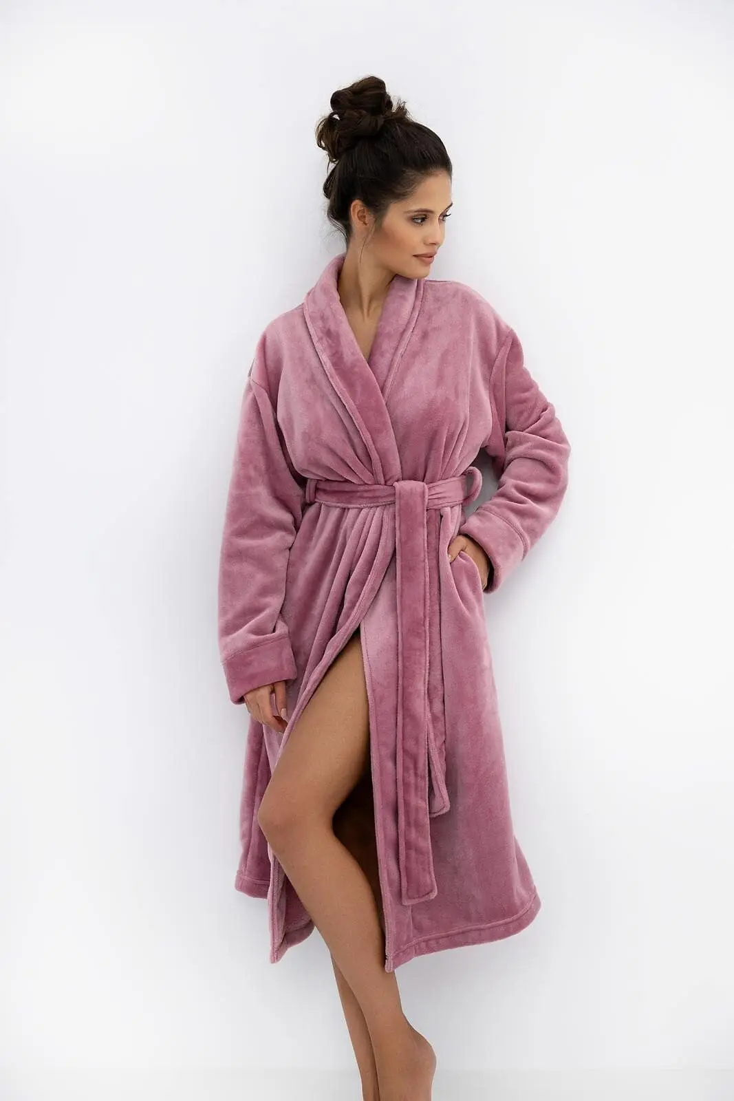 ilgas moteriškas chalatas "liora"