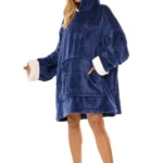 jaukus moteriskas chalatas hoodie vienspalvis feliralt 1