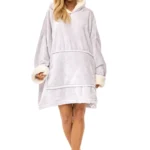 jaukus moteriskas chalatas hoodie vienspalvis feliralt 12