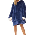 jaukus moteriskas chalatas hoodie vienspalvis feliralt 15