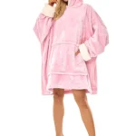 jaukus moteriskas chalatas hoodie vienspalvis feliralt 17