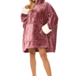 jaukus moteriskas chalatas hoodie vienspalvis feliralt 19