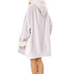 jaukus moteriskas chalatas hoodie vienspalvis feliralt 7