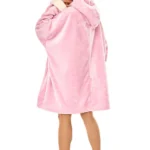 jaukus moteriskas chalatas hoodie vienspalvis feliralt 8