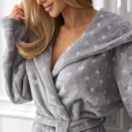 trumpas moteriškas chalatas "amira"