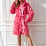 trumpas moteriškas chalatas "amira"