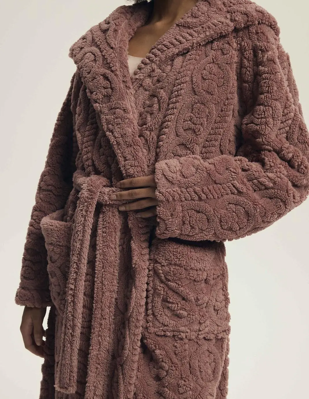 moteriškas chalatas su gobtuvu „darlena“