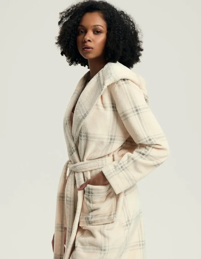 Šiltas moteriškas chalatas „danna“