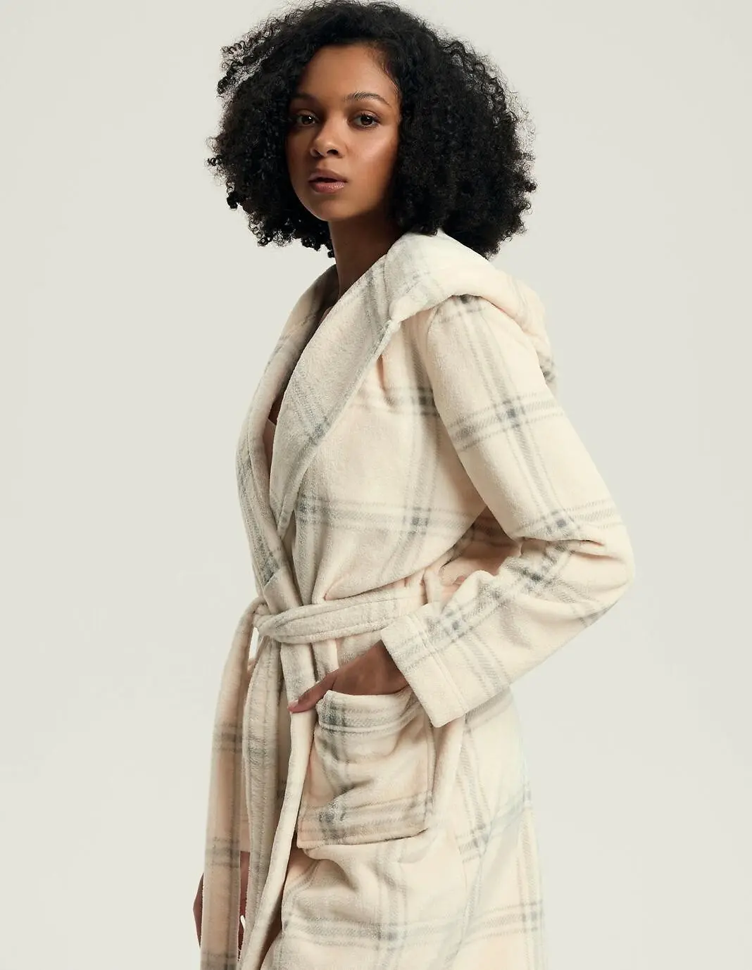 Šiltas moteriškas chalatas „danna“