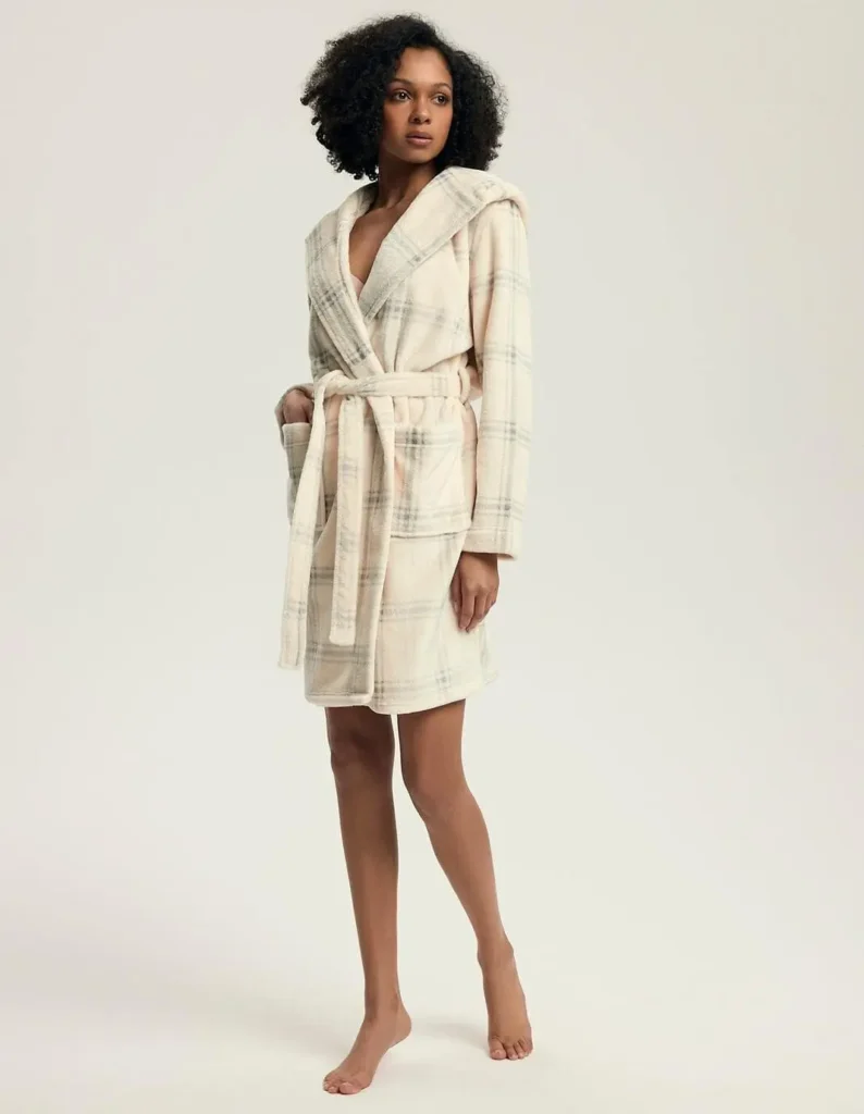 Šiltas moteriškas chalatas „danna“