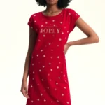 kalėdiniai moteriški naktinukai „dotie“