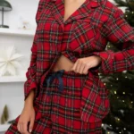 moteriška languota flanelinė pižama „flannel dream“