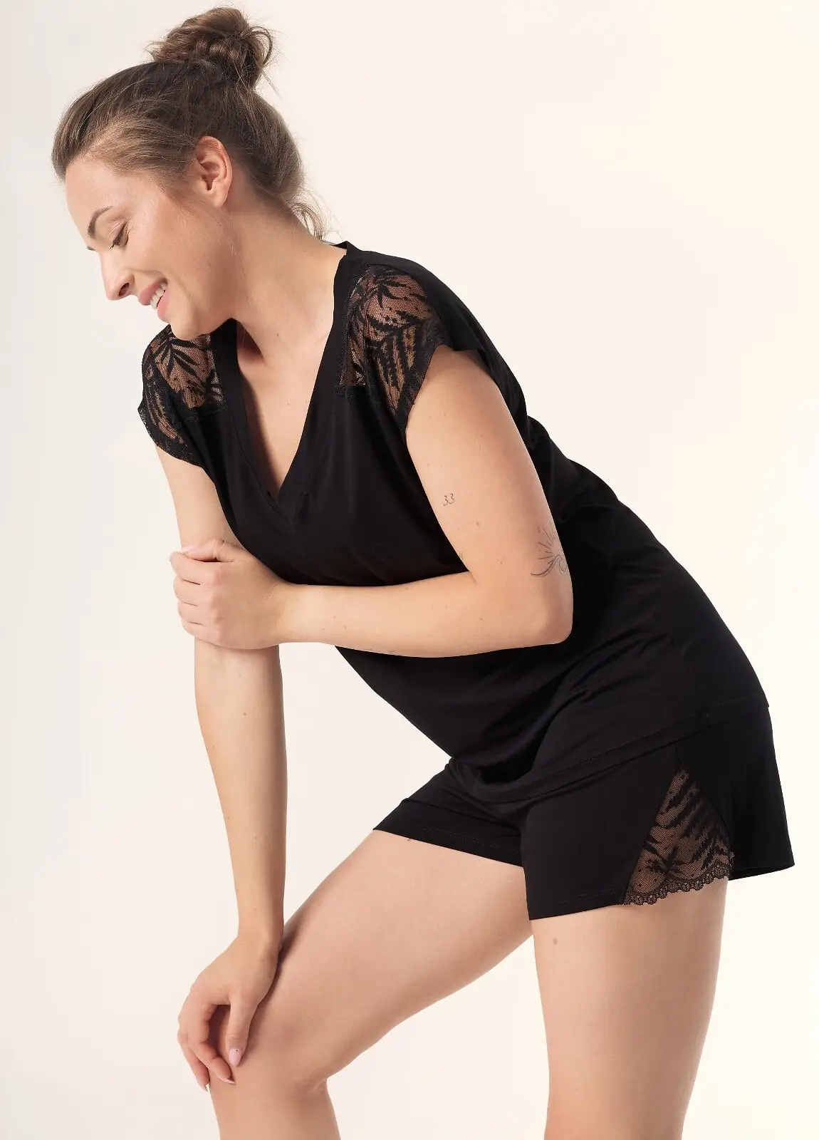 lengva elegantiška moteriška pižama „lanna“