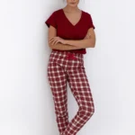 medvilninė moteriška pižama „alivia“