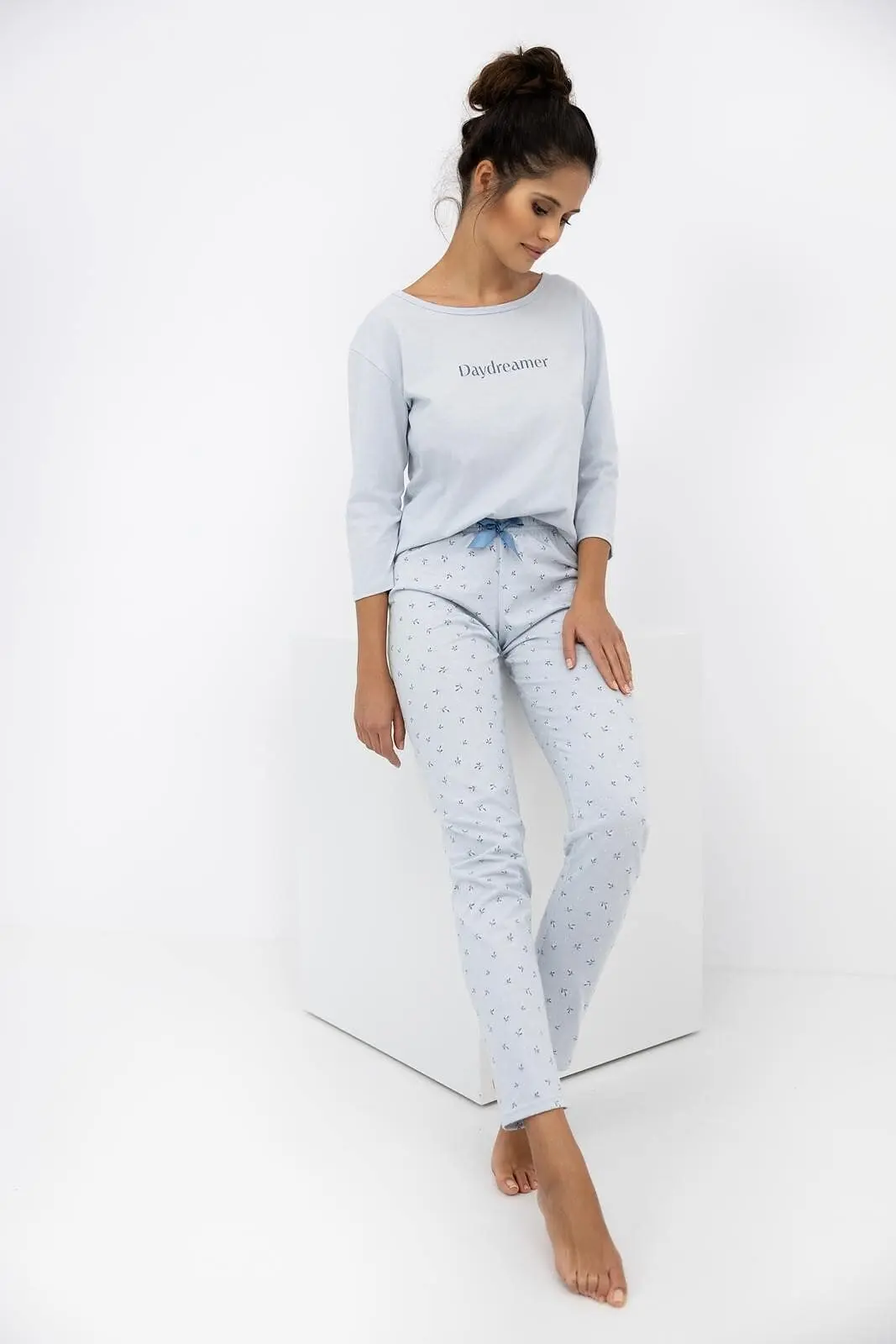 medvilninė moteriška pižama „daydreamer“
