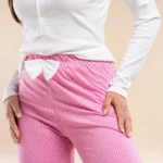 medvilninė moteriška pižama ilgomis rankovėmis „beauty dream“