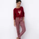 medvilninė moteriška pižama „mallory“
