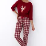 medvilninė moteriška pižama „mallory“