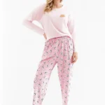 medvilninė moteriška pižama „tori“