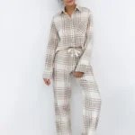 moteriška flanelinė pižama „adalyn