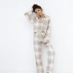 moteriška flanelinė pižama „adalyn