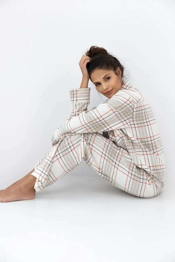 moteriška flanelinė pižama „adalyn