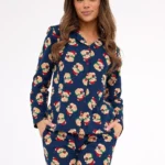 moteriška kalėdinė pižama „teddy“