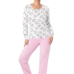 moteriška medvilninė pižama su avytėmis „sheep dream“