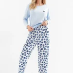 moteriška medvilninė pižama „zola“